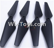 UDIRC-i350H Spare Parts-06-01 Propellers,Main rotor blades(4pcs),UDIR/C i350H rc Quadcopter parts,i350H rc Drone spare parts Accessories